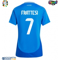 Ženski Nogometni dresi Italija Davide Frattesi #7 Domači EP 2024 Kratek Rokav